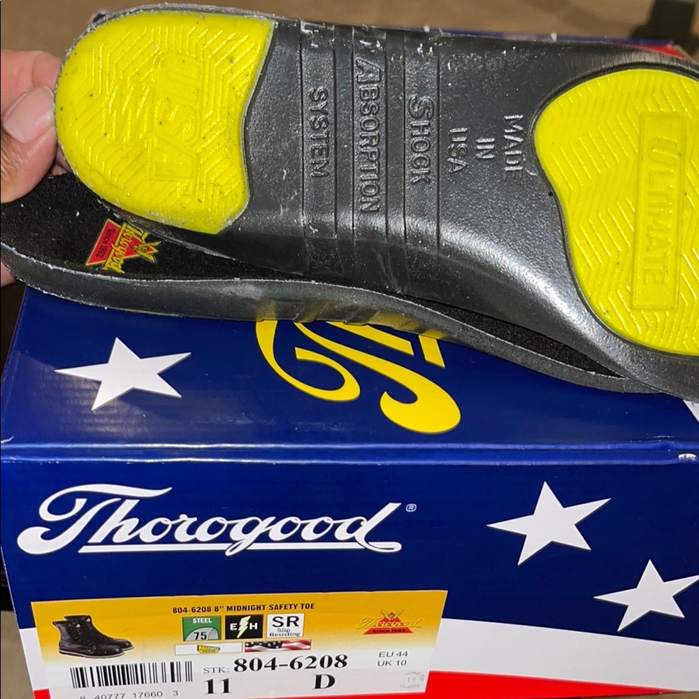 Men's Thorogood Midnight edition Boots - Picture 7 of 8